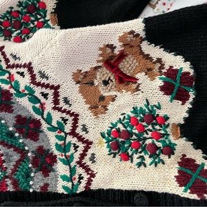 Hand Knitted Christmas Sweater